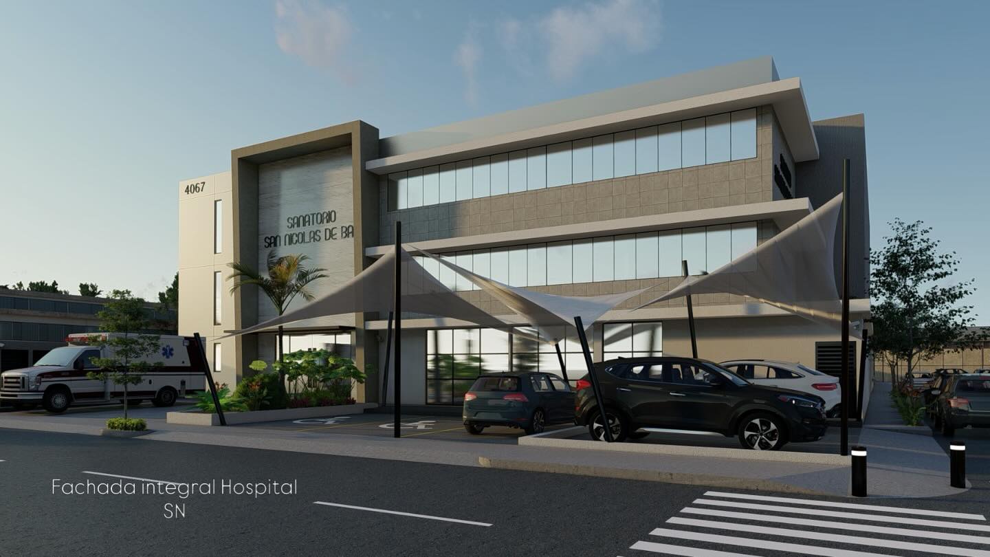🏥 Descripción técnica de fachada integral hospitalaria

La fachada del edificio hospitalario se proyecta como un sistema integral ligero, compuesto por una subestructura metálica y recubrimientos de alto desempeño, diseñado para garantizar eficiencia térmica, durabilidad y una imagen arquitectónica contemporánea. #guadalajara #arqhospitalaria #arquitectosguadalajara